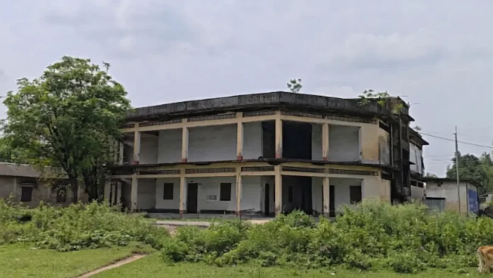 The proposed site at Fatapukur Old Market in Rajganj, where a holding centre is being developed under a state initiative. Wednesday, 27 May 2026.